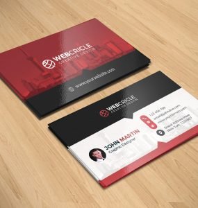 Free Corporate Business Card PSD