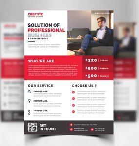 Business Promotion Flyer PSD Template