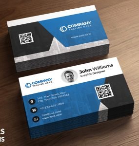Corporate Business Card Free PSD Bundle