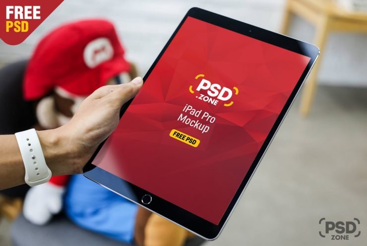 iPad Pro Mockup Free PSD