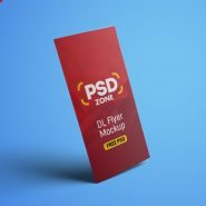 DL Flyer Mockup PSD