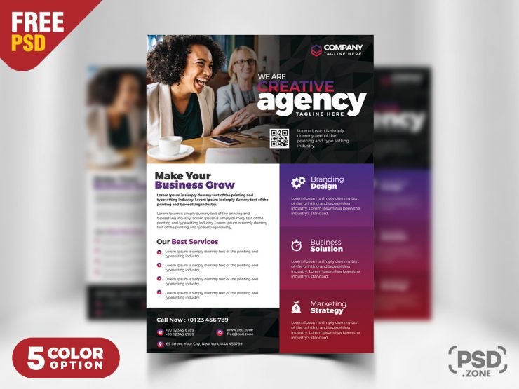 Business Advertisement Flyer PSD Templates