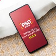 Infinity Display Smartphone Mockup