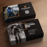 Photography Business Cards Template PSD Photography Business Cards Template PSD