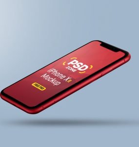 Free iPhone Xr Mockup PSD