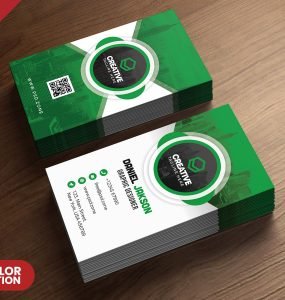 Creative Business Cards Design PSD Bundle