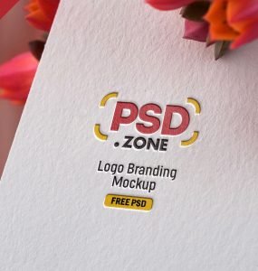Logo Branding Mockup PSD