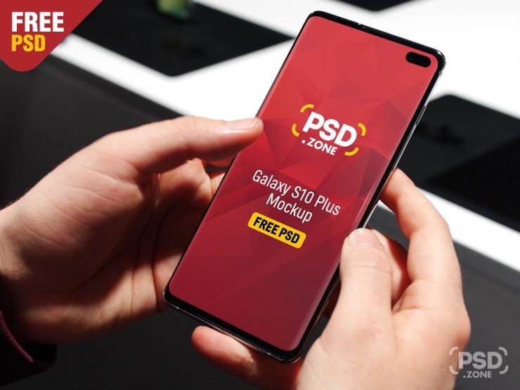 Free Galaxy S10 Plus Mockup