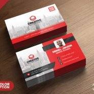 Corporate Business Card PSD Template