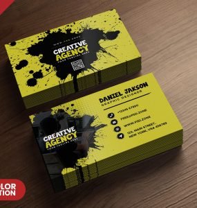 Agency Business Card PSD