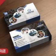 Corporate Business Card Template PSD