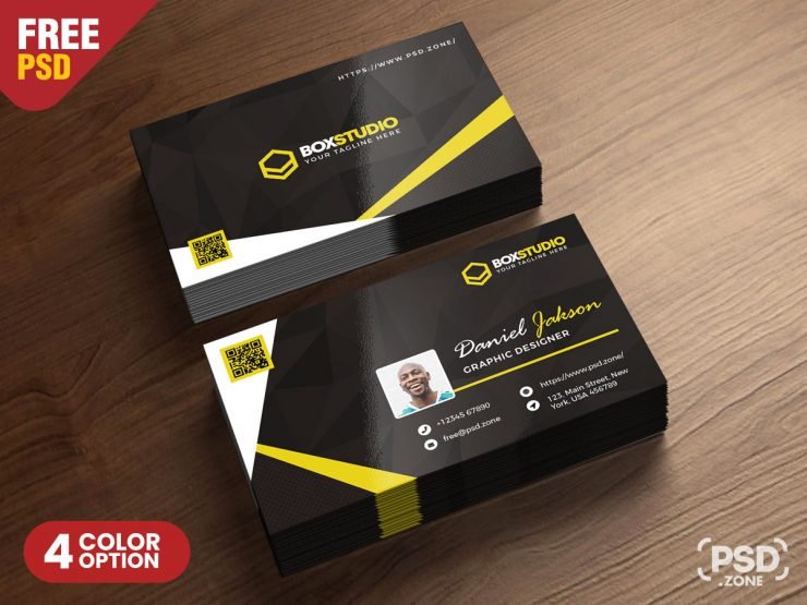 Creative Business Card Template PSD