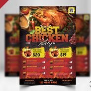 Restaurant Flyer PSD Template