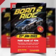 Car Show Event Flyer PSD Template Car Show Event Flyer PSD Template