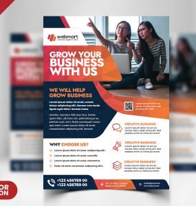 A4 Size Corporate Flyer PSD