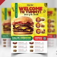 Restaurant Flyer Design PSD