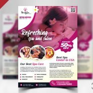 Spa Wellness Flyer Design PSD Spa Wellness Flyer Design PSD