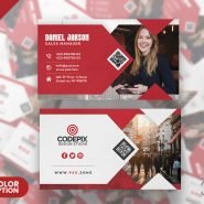 Modern Business Card Design PSD