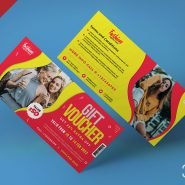 Fashion Store Gift Voucher PSD Fashion Store Gift Voucher PSD