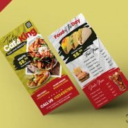 Food Menu DL Flyer PSD Food Menu DL Flyer PSD