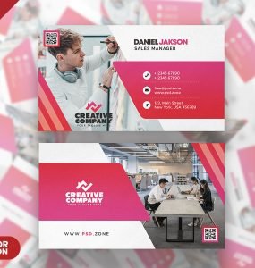 Modern Business Card Design PSD Templates
