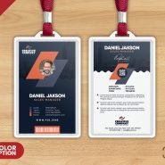 Office Identity Card PSD Template Office Identity Card PSD Template