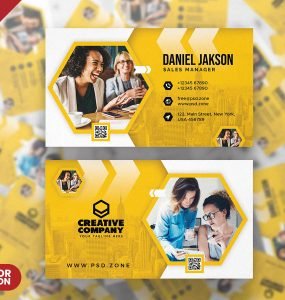 Awesome Creative Business Card PSD Templates