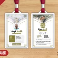 Beautiful ID Card Design PSD Template Beautiful ID Card Design PSD Template