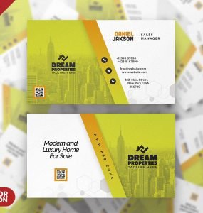 Professional Business Card Design PSD