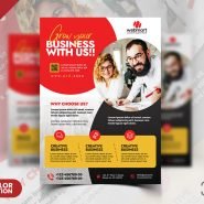 Business Flyer Design PSD Template