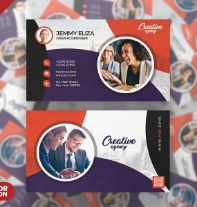 Designer Creative Business Card PSD Template