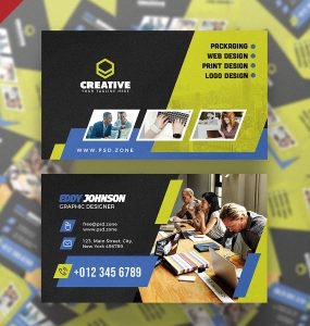 Modern and Creative Business Card PSD