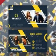 Designer Business Card Premium PSD Template