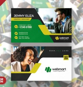 Digital Marketing Company Business Card PSD