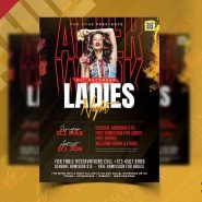 Ladies Night Party Flyer PSD Design Ladies Night Party Flyer PSD Design
