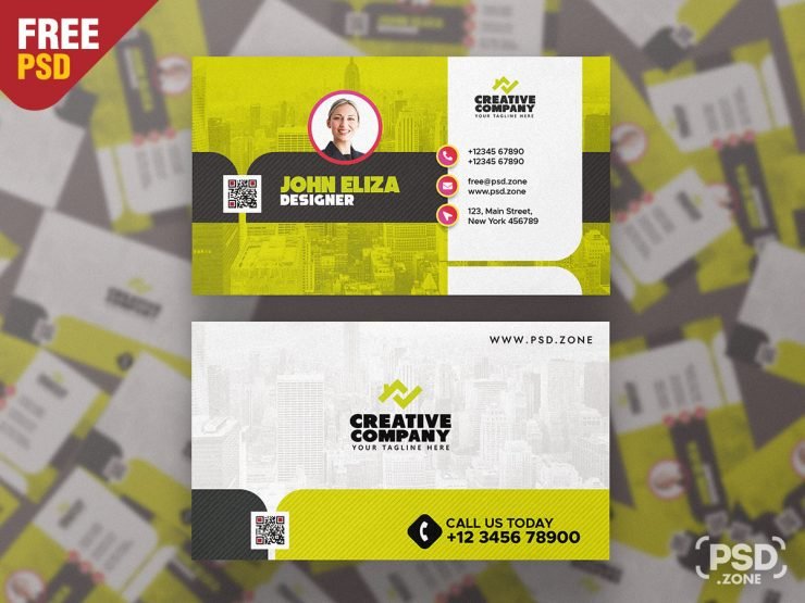 Modern Designer Business Card PSD