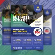 Business Promotion Flyer PSD Design
