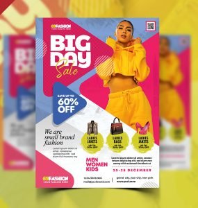 Season Special Fashion Sale Flyer PSD