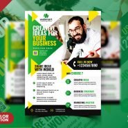 Modern Corporate Flyer Design Template PSD Modern Corporate Flyer Design Template PSD