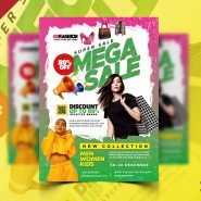 Premium Mega Sale Flyer PSD Template Premium Mega Sale Flyer PSD Template