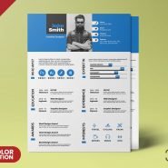 Creative Minimalist Resume CV PSD Templates Creative Minimalist Resume CV PSD Templates