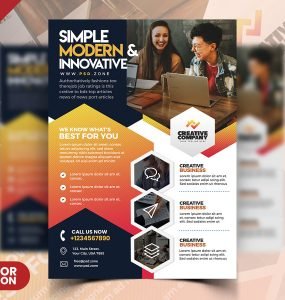 Business Enterprise Promotional Flyer PSD Template