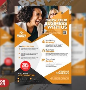 Digital Marketing Agency Flyer PSD Templates