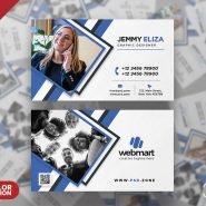Premium Abstract Business Card PSD Template