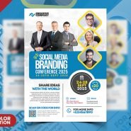Business Conference and Workshop Flyer Promo PSD