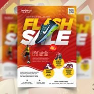 Flash Sale Flyer Design PSD Template Flash Sale Flyer Design PSD Template