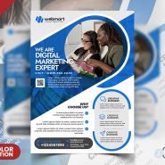 Minimal Corporate Flyer Design PSD Template Minimal Corporate Flyer Design PSD Template