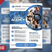 Premium and Corporate Business Flyer PSD Template