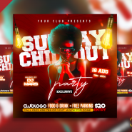 Sunday Chillout Party Exclusive Social Post PSD Sunday Chillout Party Exclusive Social Post PSD