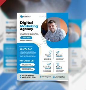 Corporate Marketing Agency Flyer PSD